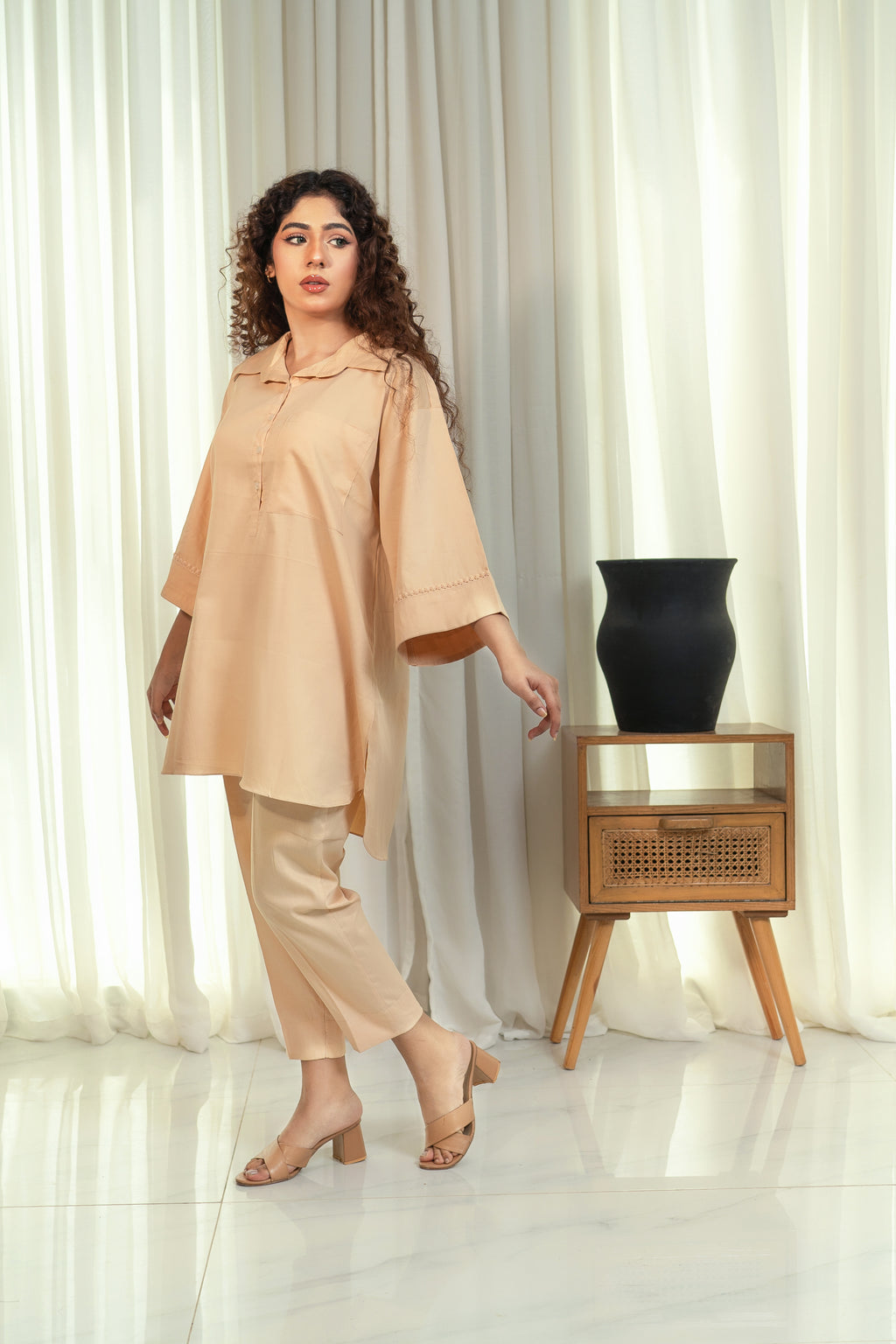 Basic Co-Ord Set - Beige