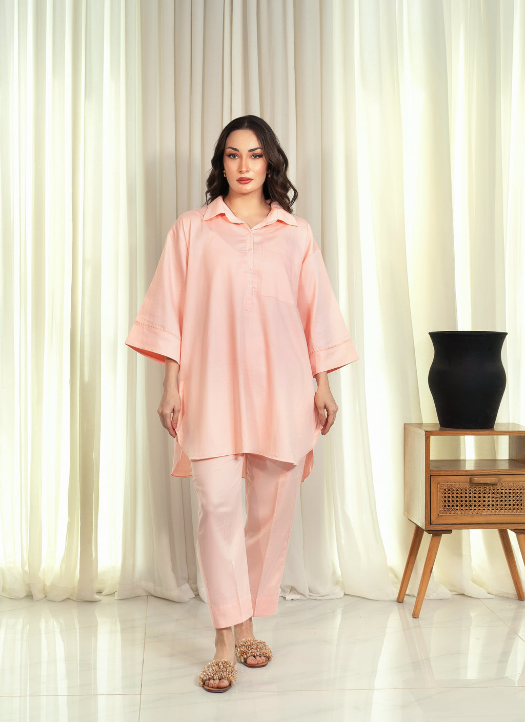 Basic Co-Ord Set - Pink