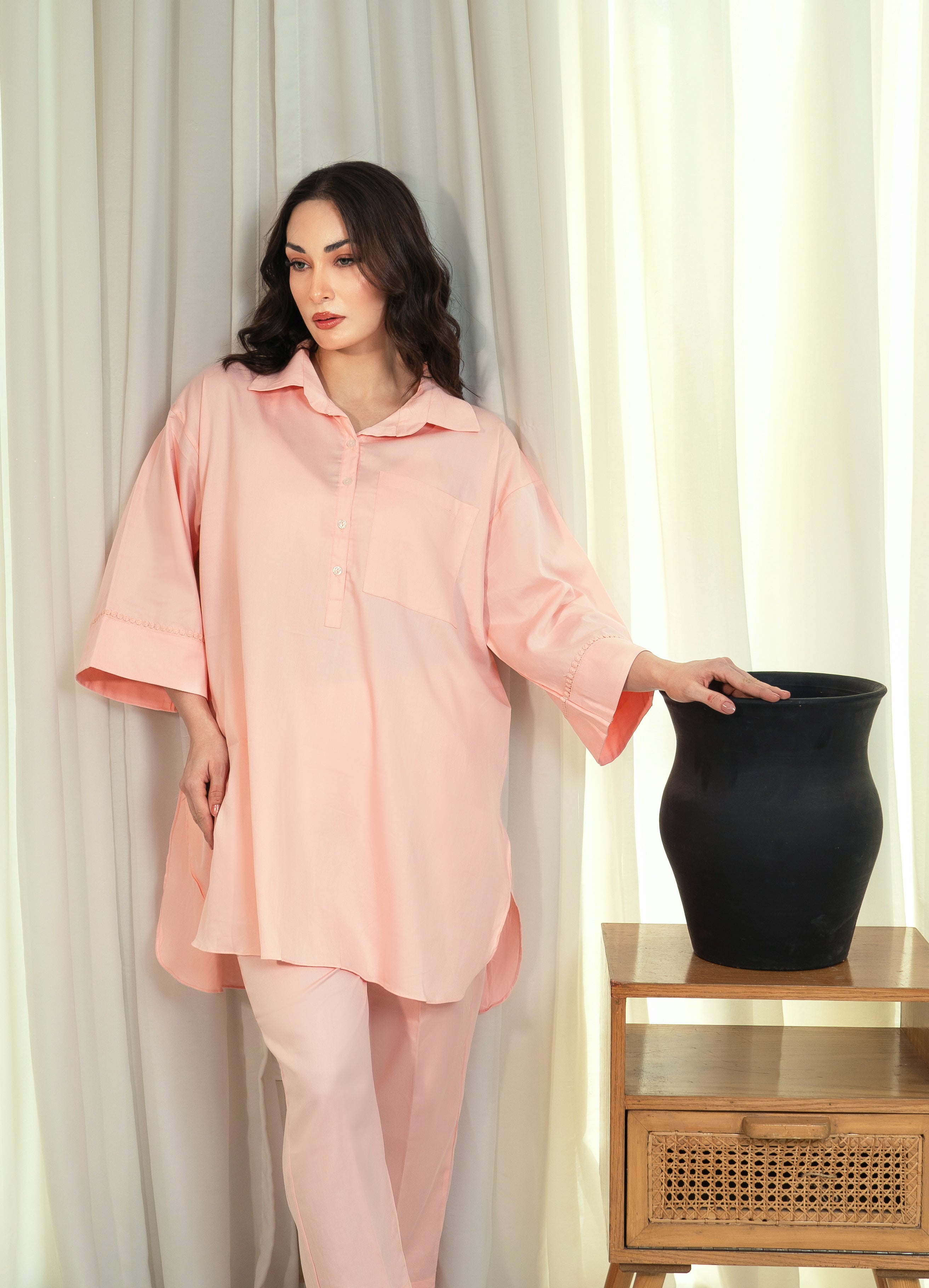 Basic Co-Ord Set - Pink