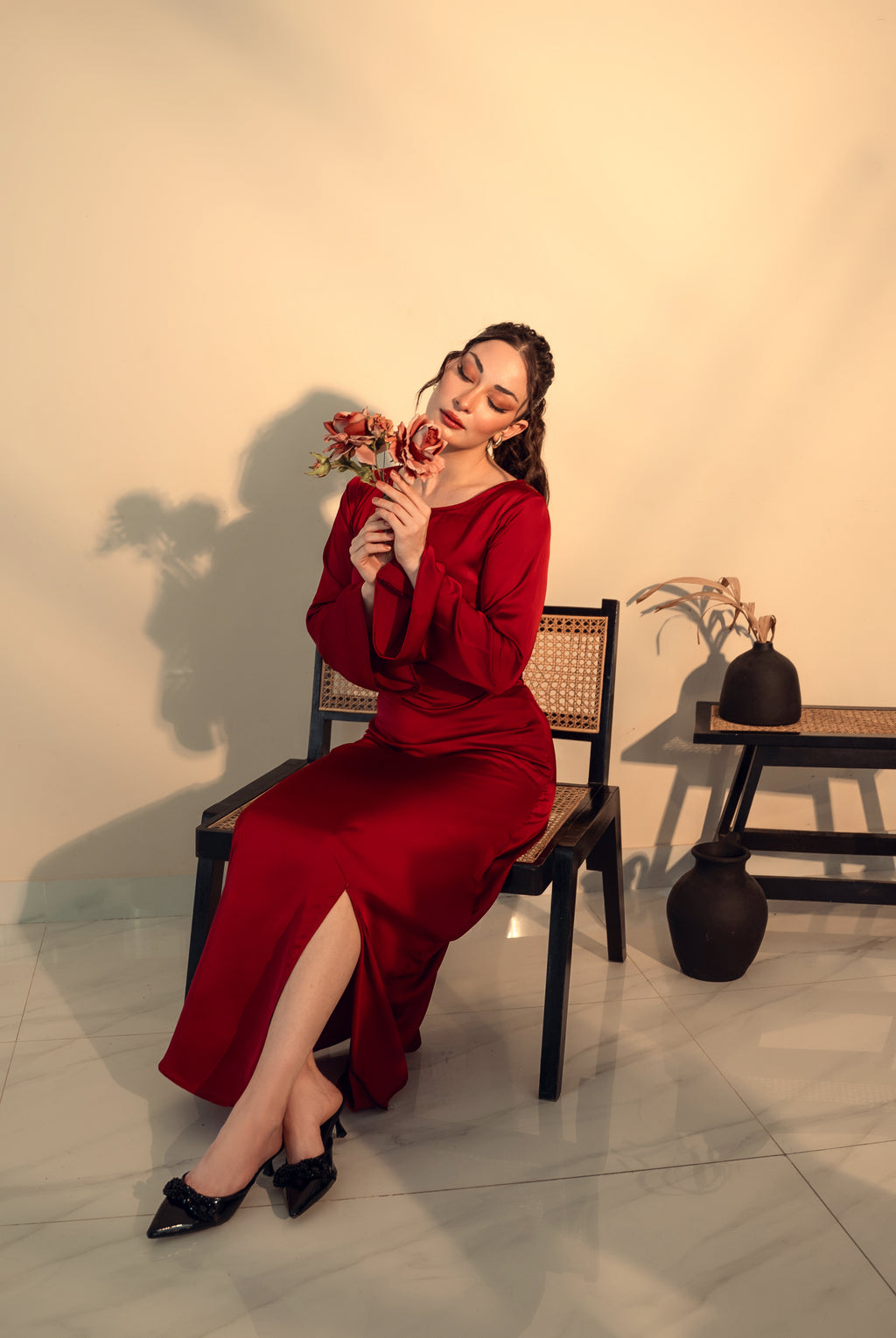 Redwine Eastern Bodycon Dress