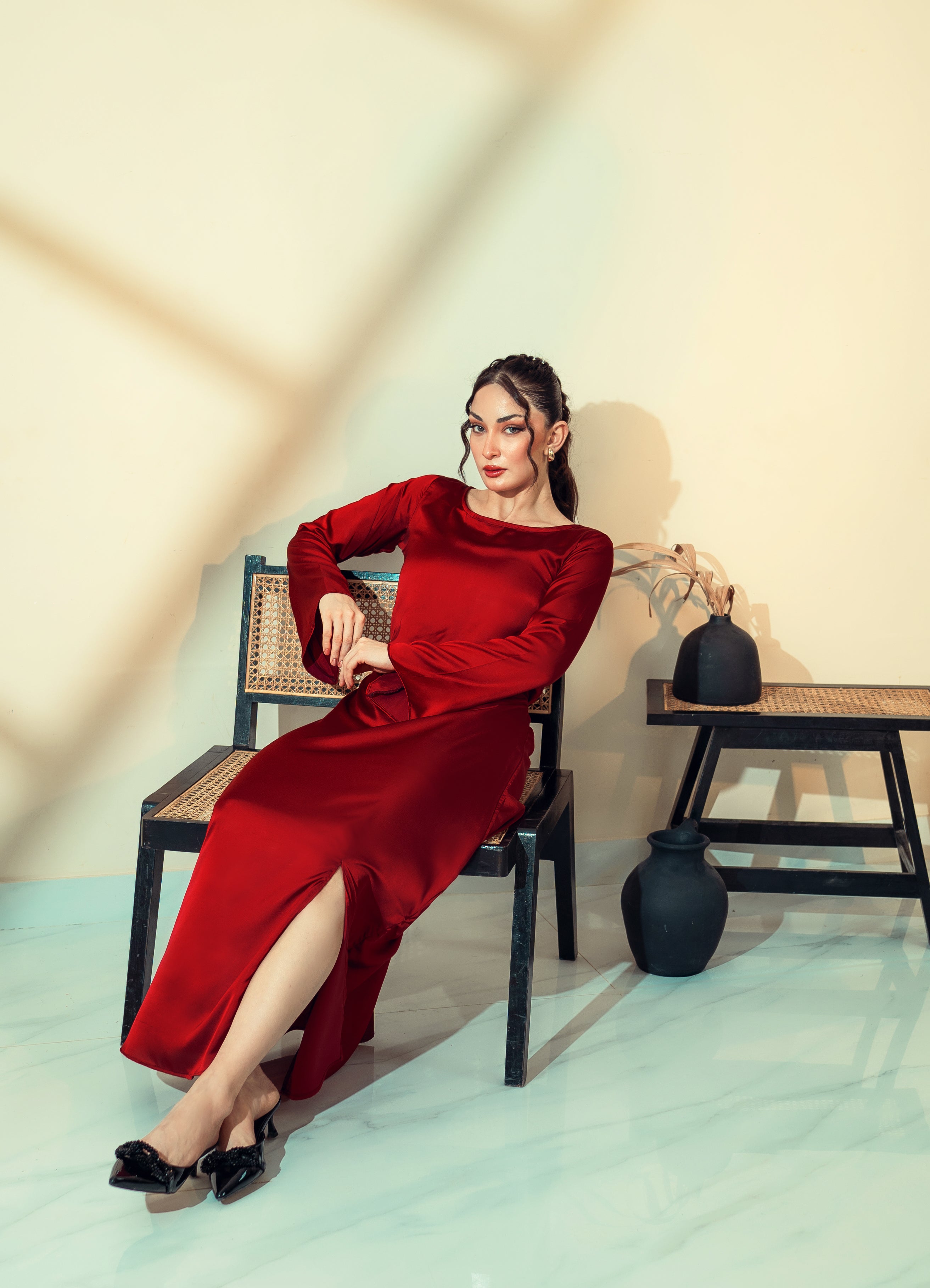 Redwine Eastern Bodycon Dress