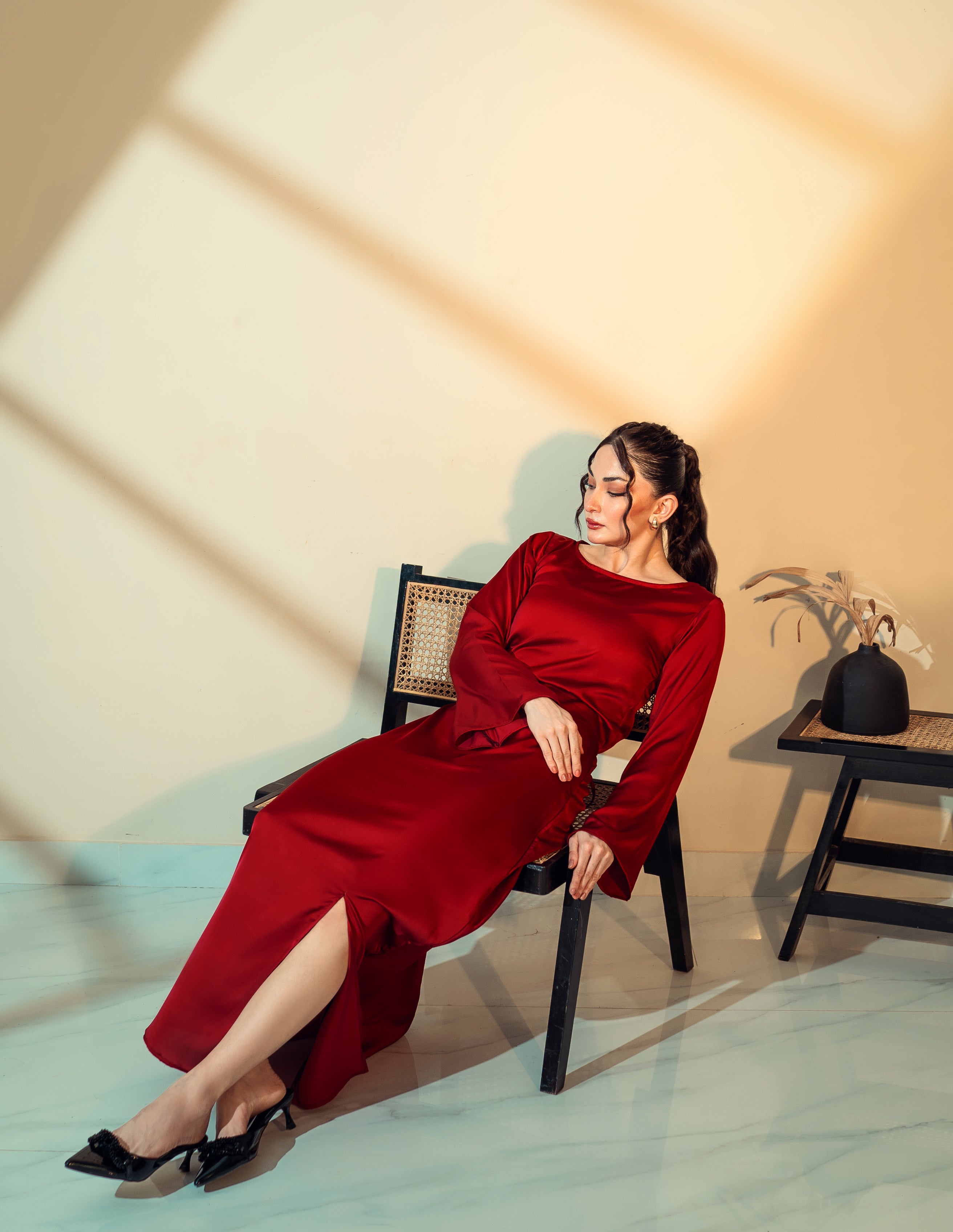 Redwine Eastern Bodycon Dress